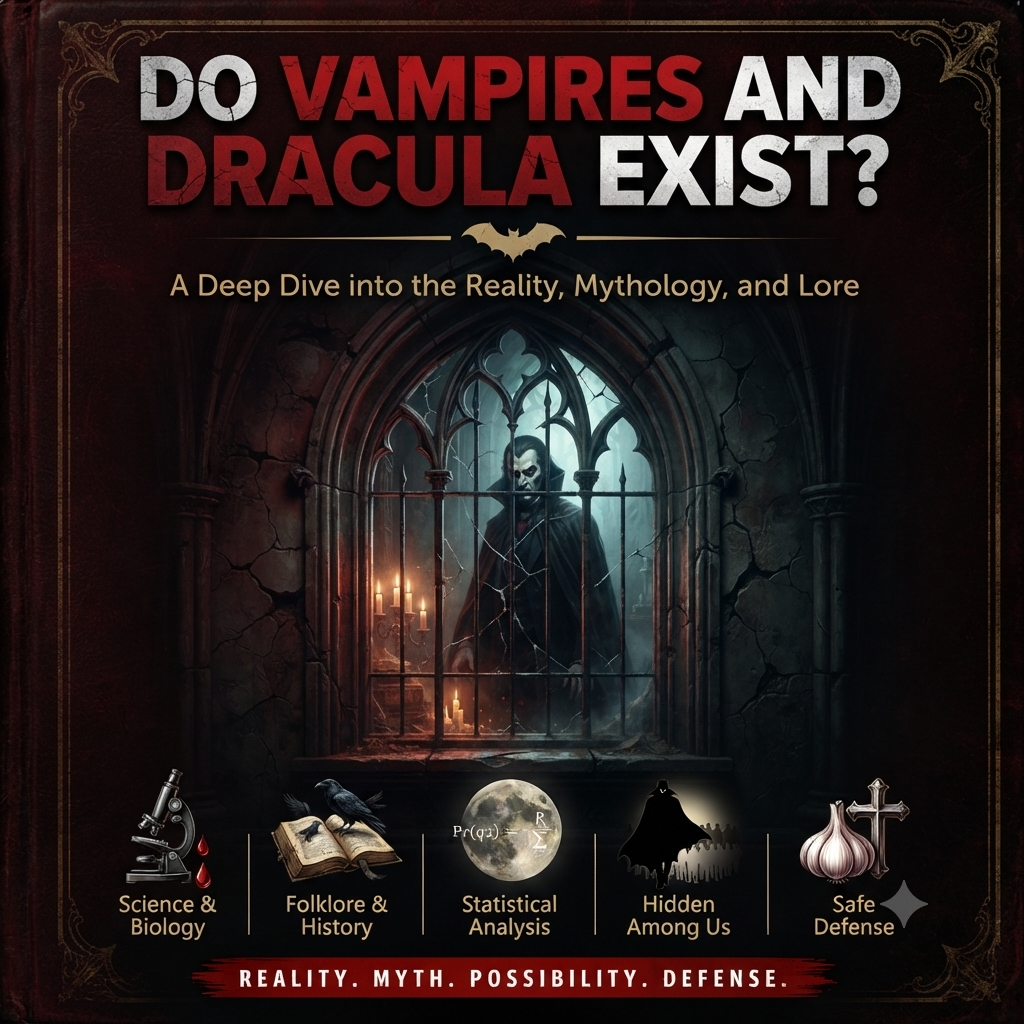 DO VAMPIRES AND DRACULA EXIST COVER