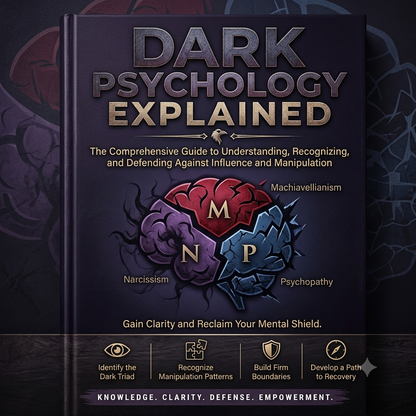 Dark Psychology Explained Cover