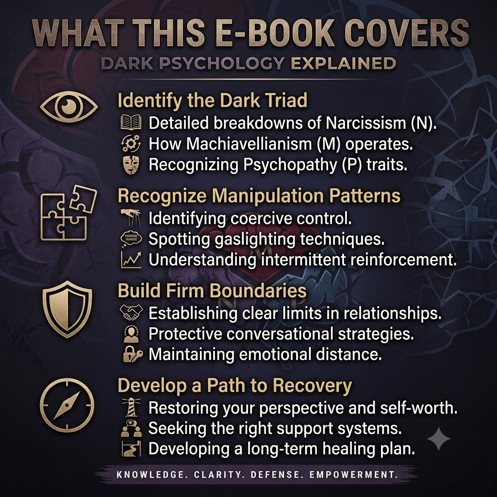Dark Psychology Explained Inside Content