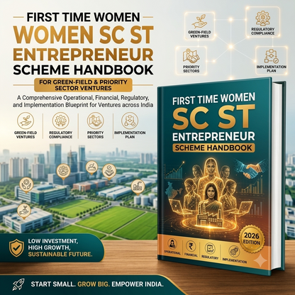 FIRST TIME WOMEN SC ST ENTREPRENEUR SCHEME HANDBOOK