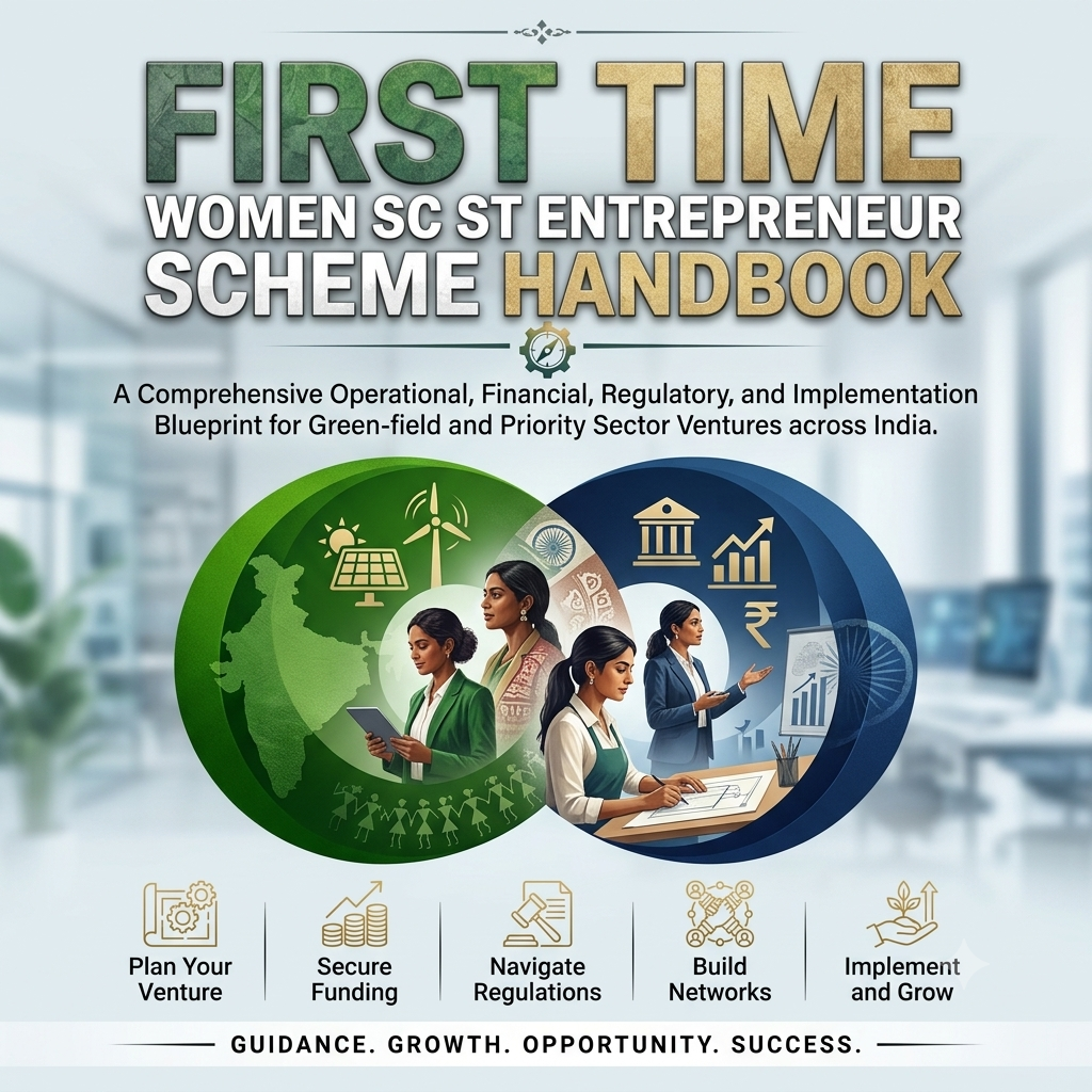 FIRST TIME WOMEN SC ST ENTREPRENEUR SCHEME HANDBOOK Cover