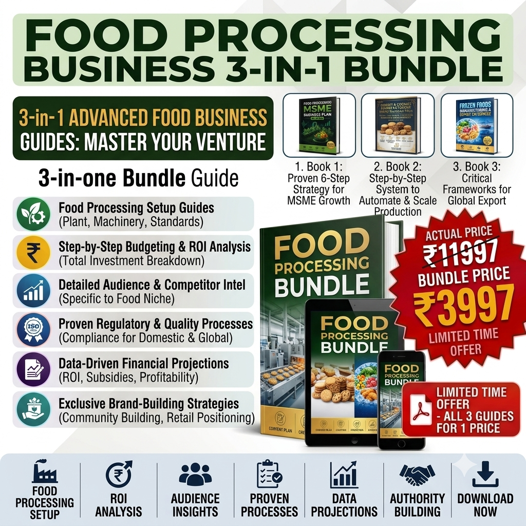 Food Processing Business 3-in-1 Bundle Tomaque