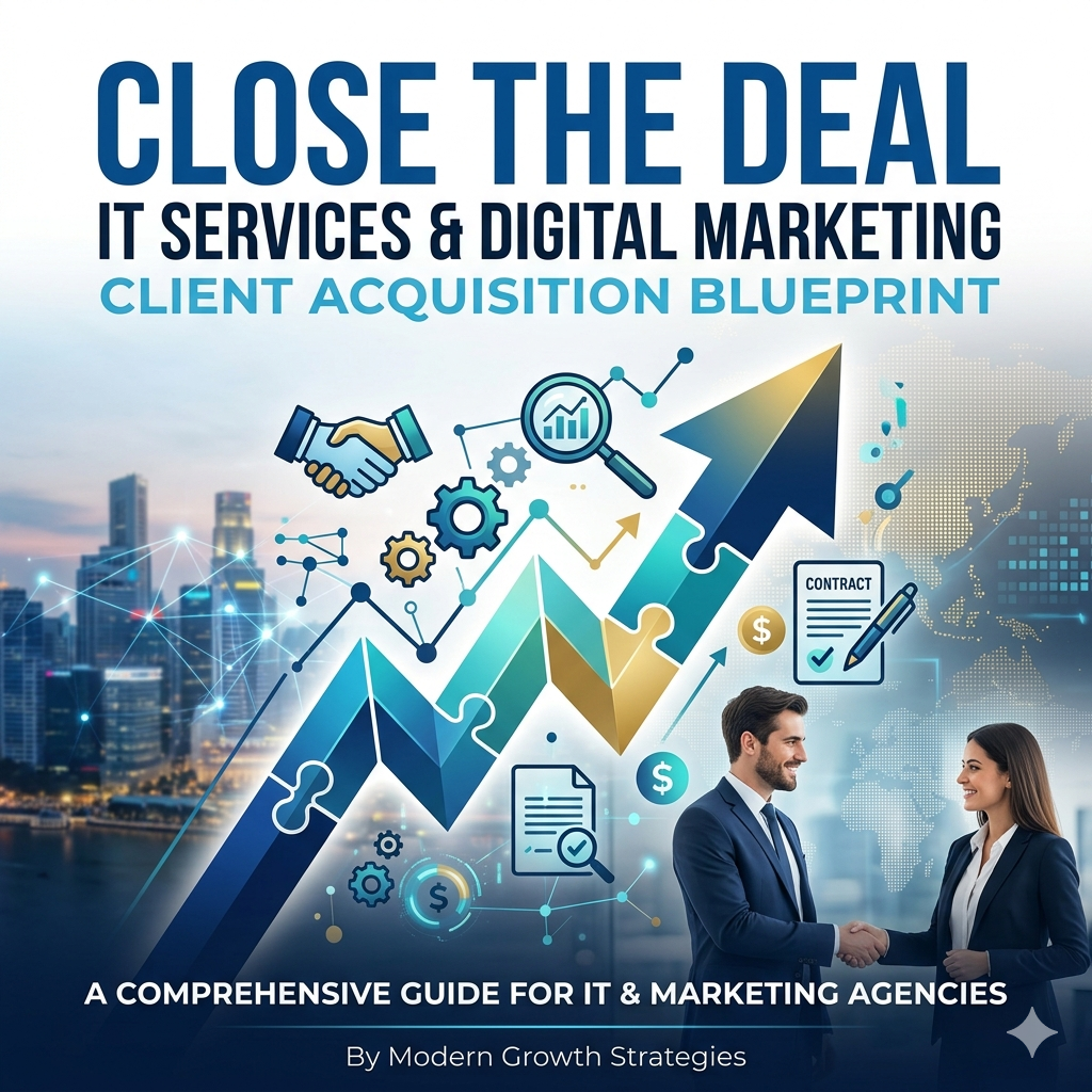 Close The Deal IT Services & Digital Marketing Client Acquisition Blueprint Tomaque