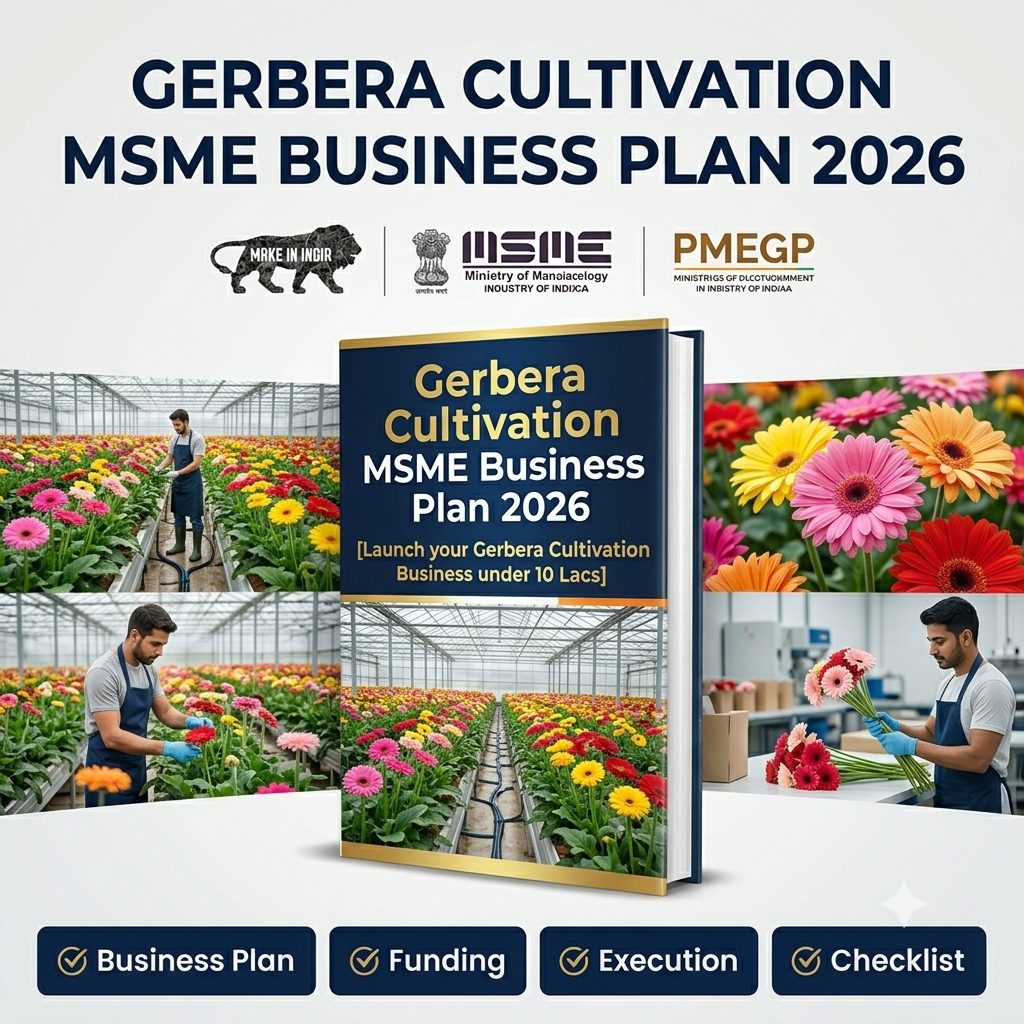 Gerbera Cultivation MSME Business Plan 2026
