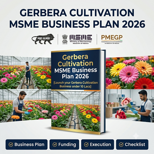 Gerbera Cultivation MSME Business Plan 2026