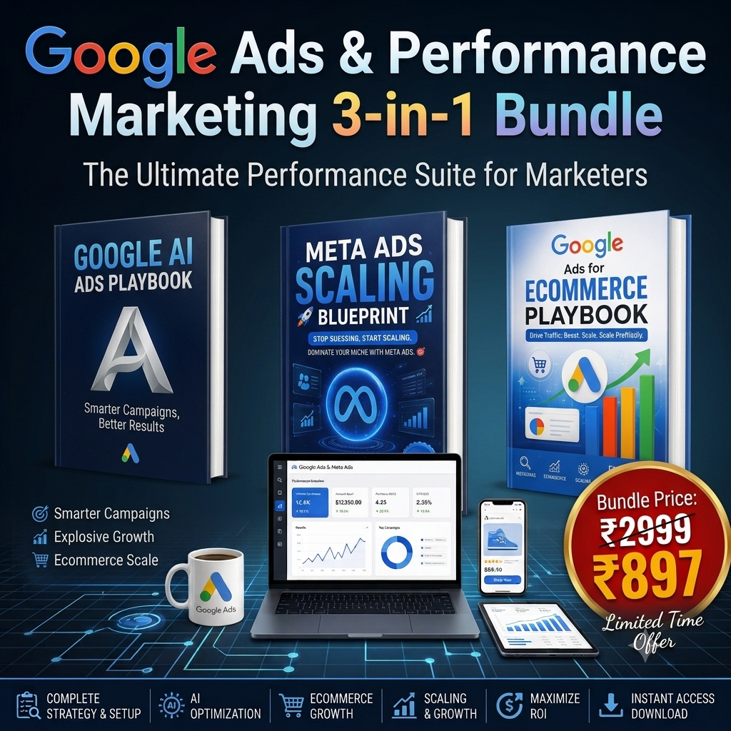 Google Ads & Performance Marketing 3-in-1 Bundle