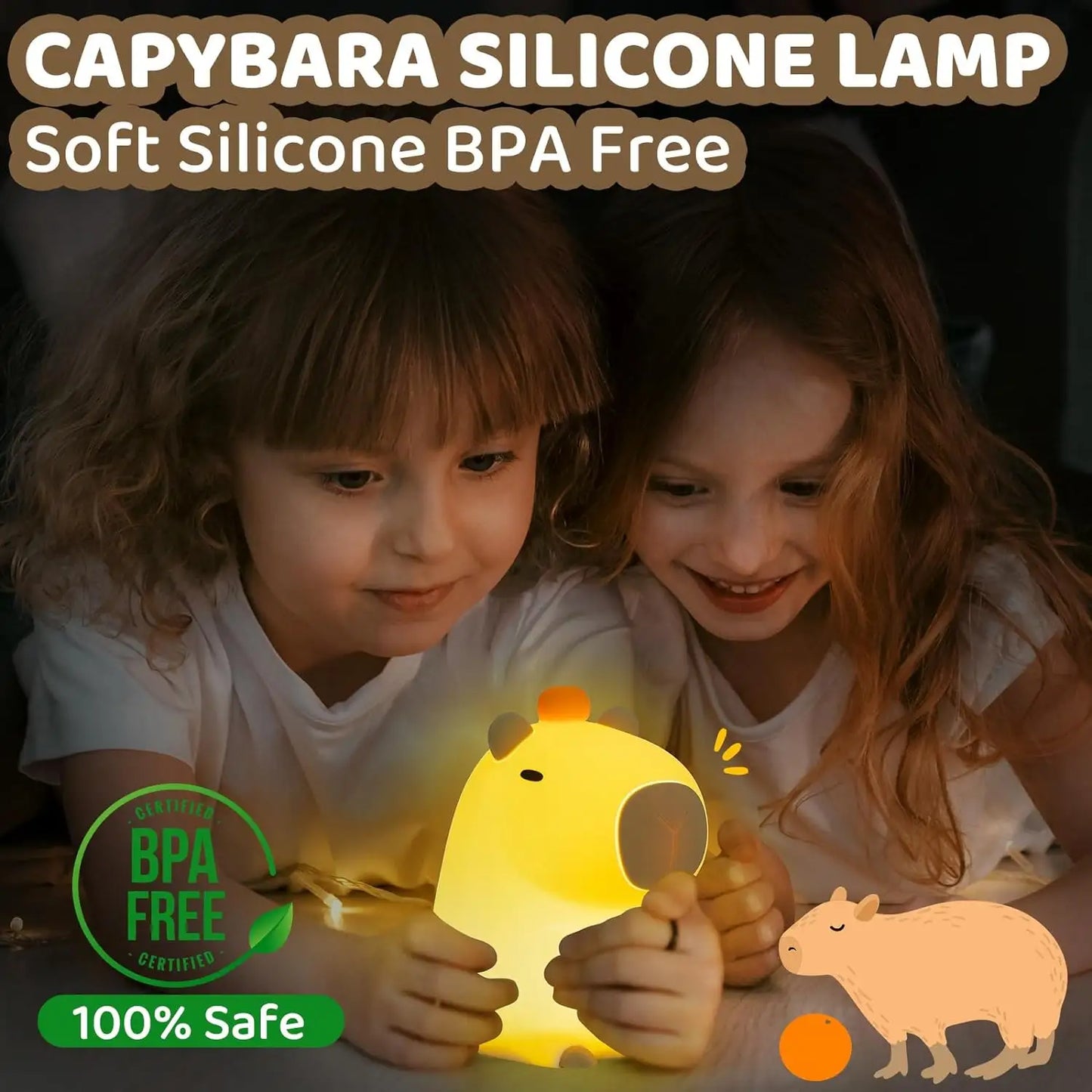 Lywire™ 🦫 Superior Capybara Night Lamp – High-Quality Ambiance for Every Room!