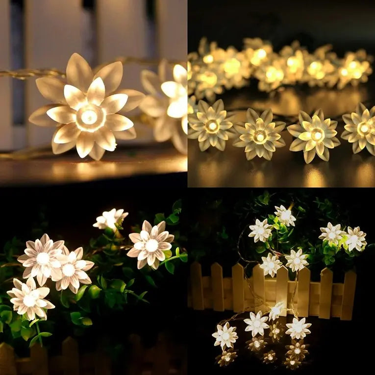 Lywire™💡 Exclusive 16 LED Lotus Flower Lights