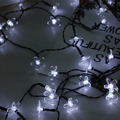 Lywire™ ✨ High Quality 16 LED Blossom Flower Lights - 4 Meter Fairy Glow!