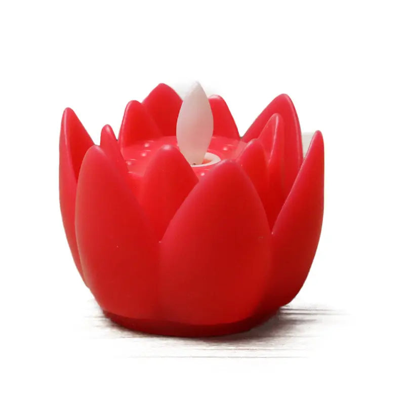 Lywire™ 🌸 Exclusive Lotus Flower LED Candle Diya – High-End Lighting with Sturdy Stand!