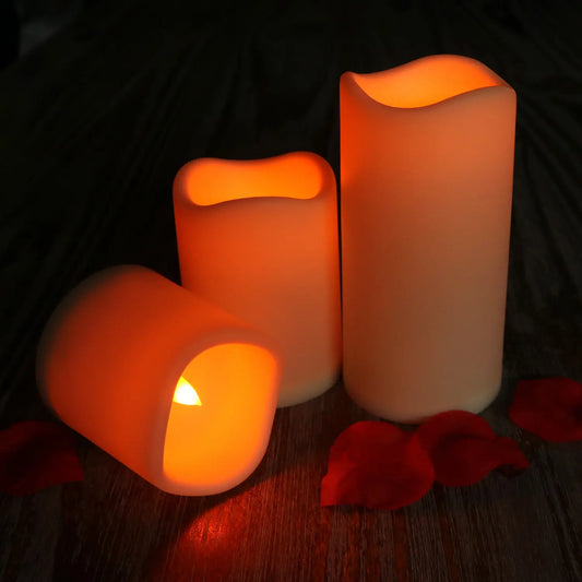 Lywire™ 🕯️ Elegant Premium LED Pillar Luma Candle Lamp– A Touch of Luxury!