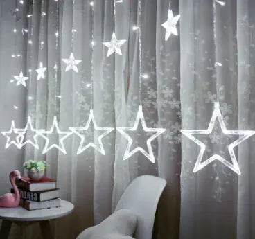 Lywire™ 🌠 High-Quality 12 Stars Curtain Hanging Lights