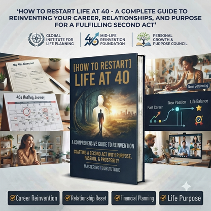 HOW TO RESTART LIFE AT 40