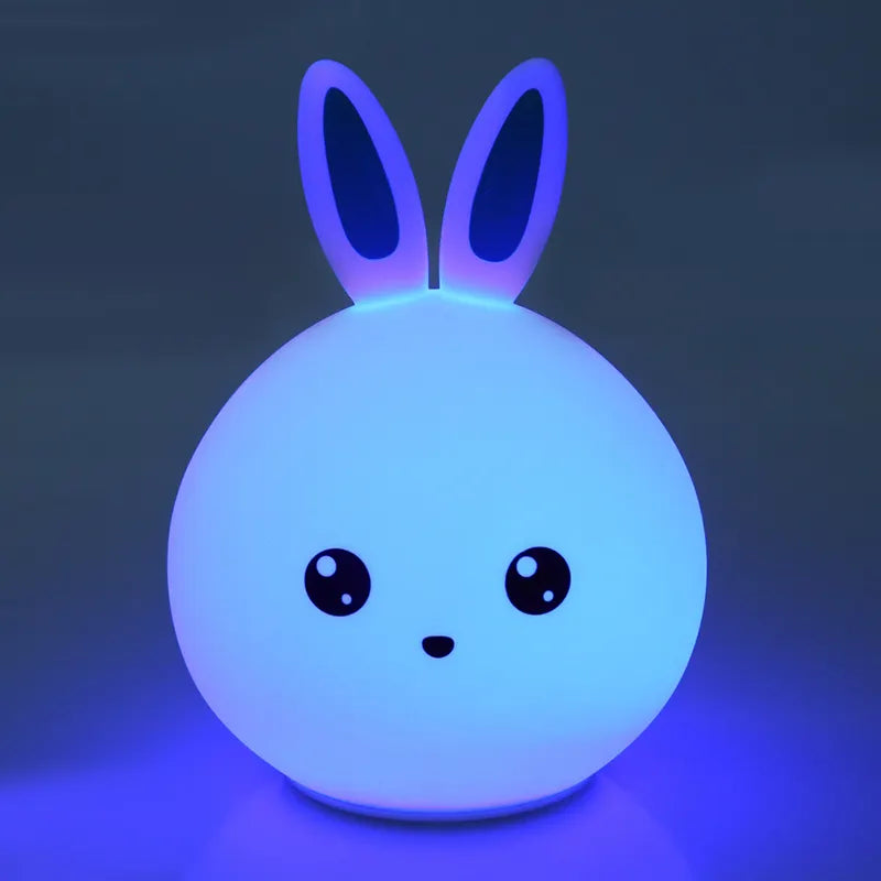 Lywire™ 🐇 High-End Rabbit Silicone Touch Night Light – Fun, Safe & Durable!