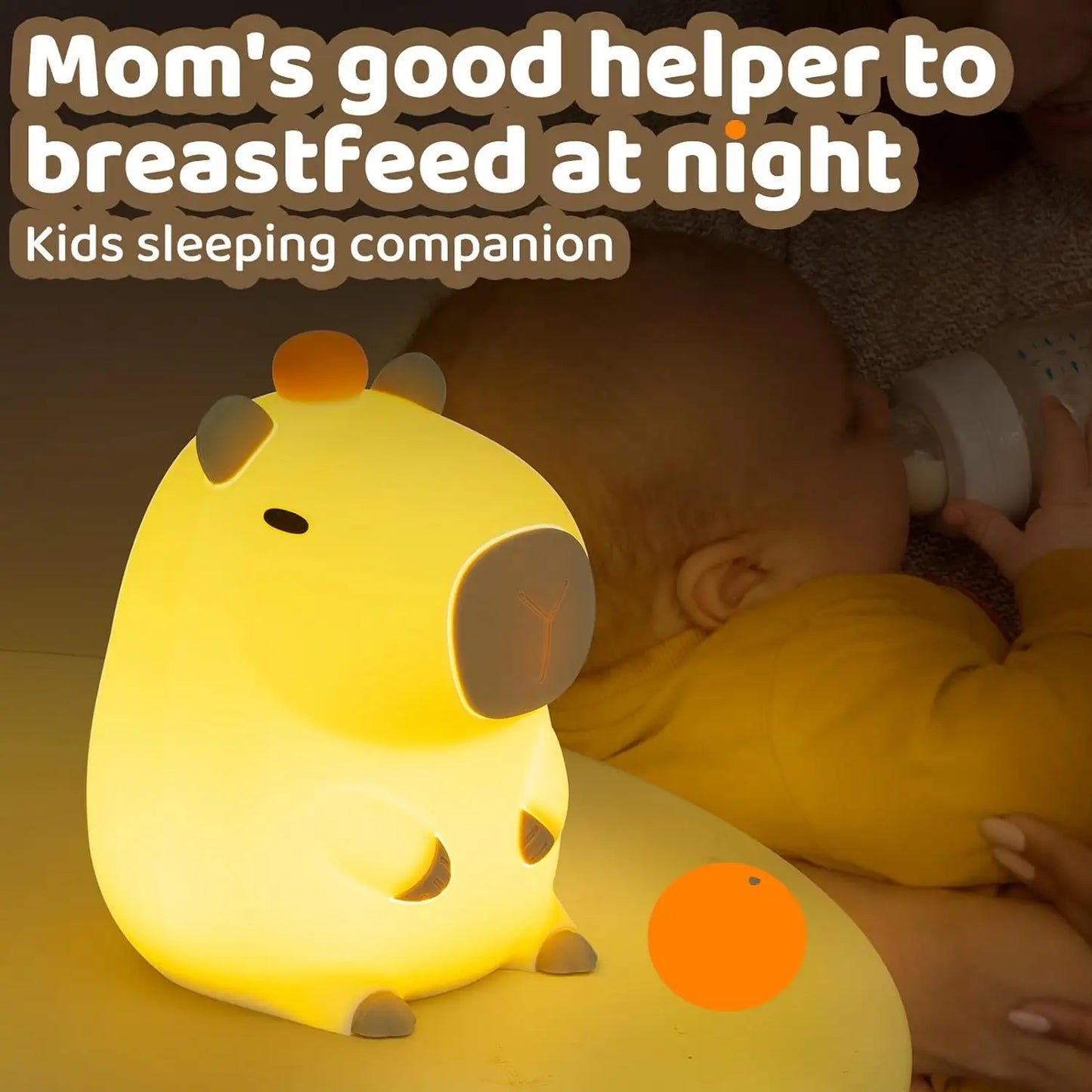 Lywire™ 🦫 Superior Capybara Night Lamp – High-Quality Ambiance for Every Room!