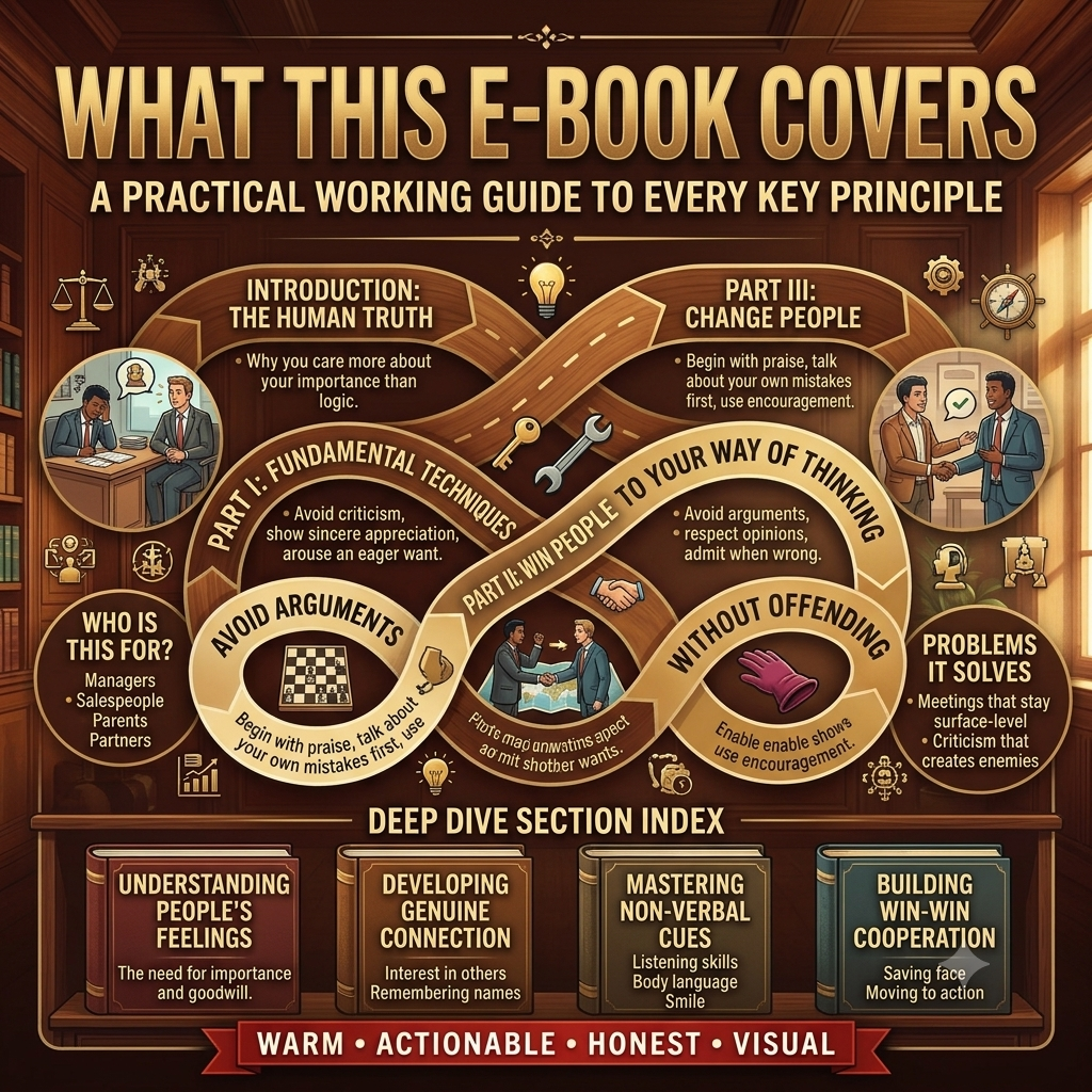 How to Win Friends and Influence People Explained Inside Content