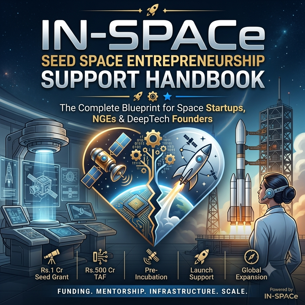 IN-SPACe Seed Space Entrepreneurship Support Handbook Cover