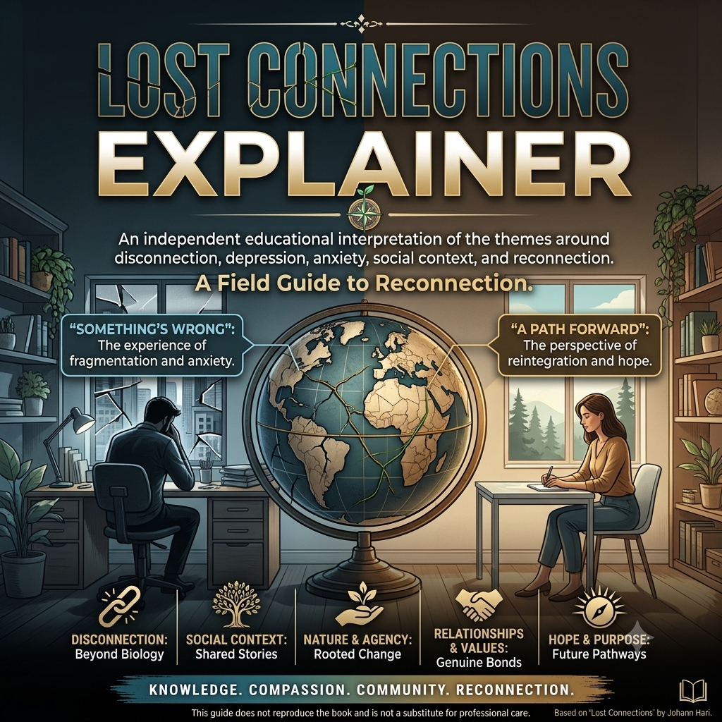 Lost Connections by Johann Hari Explainer Cover