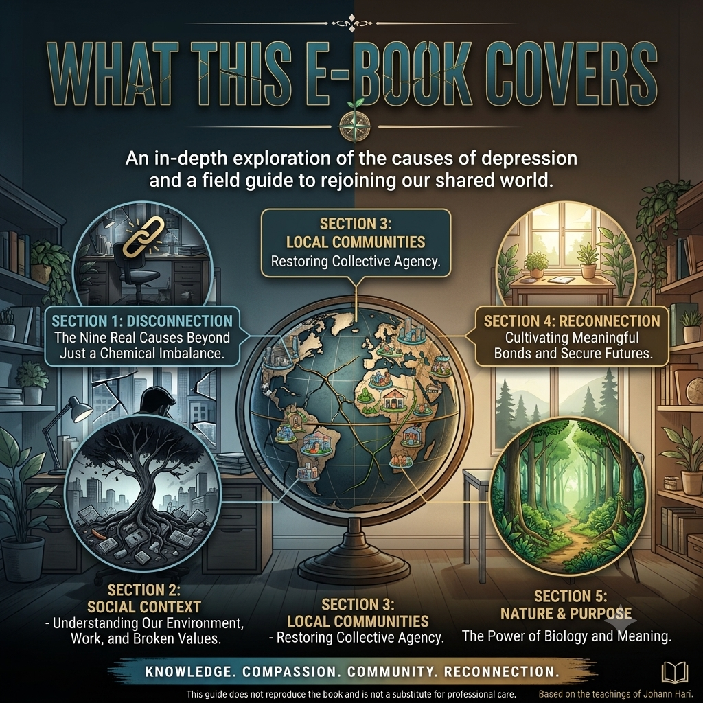 Lost Connections by Johann Hari Explainer Inside Content