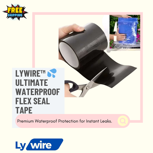 Lywire™ 💦 Ultimate Waterproof Flex Seal Tape – Strong, Durable, and Reliable for Every Leak!