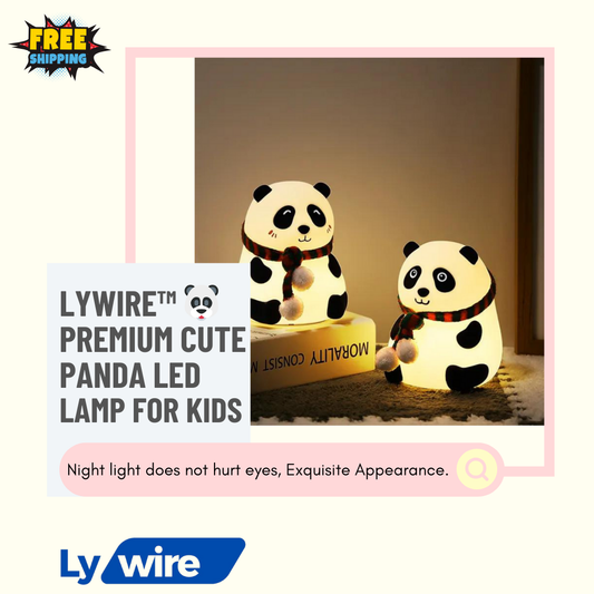 Lywire™ 🐼 Premium Cute Panda LED Lamp for Kids – Original & High-Quality Night Light!