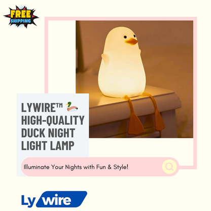 Lywire™ 🦆 High-Quality Duck Night Light Lamp – Brighten Your Room with Cuteness!