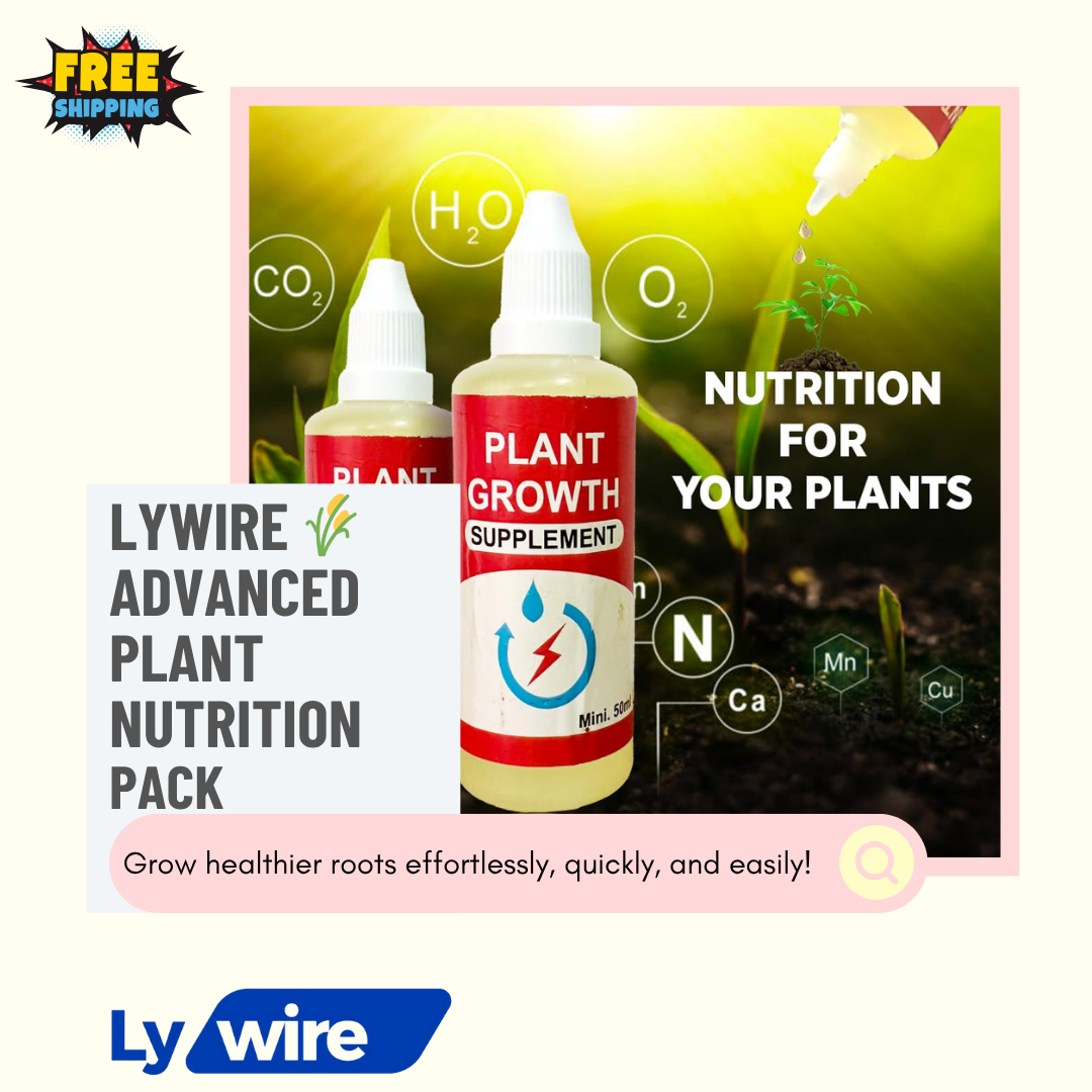 Lywire 🌾 Advanced Plant Nutrition Pack | Premium Formula (2 Bottles) | NEW