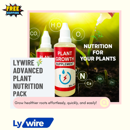 Lywire 🌾 Advanced Plant Nutrition Pack | Premium Formula (2 Bottles) | NEW