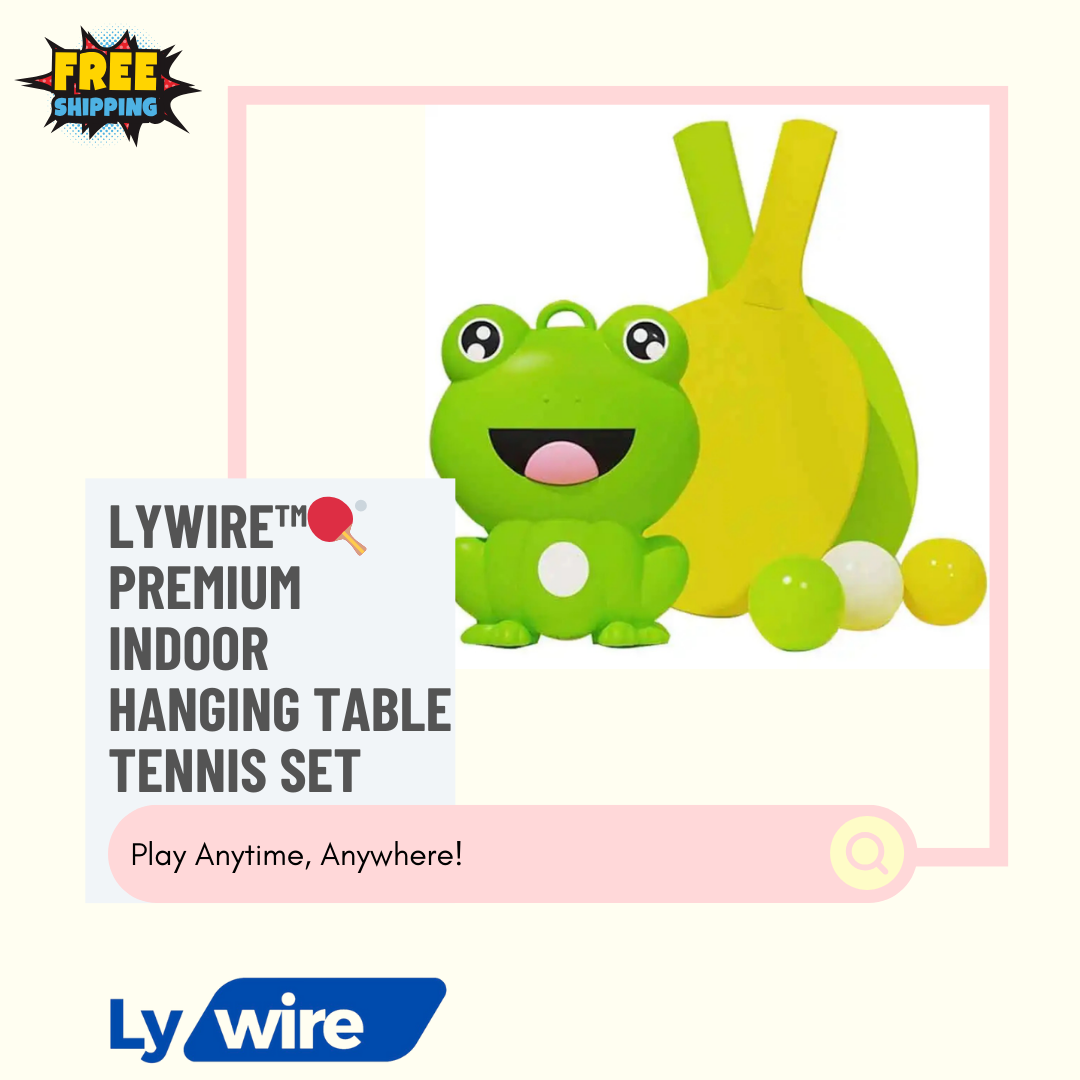 Lywire™🏓 Premium Indoor Hanging Table Tennis Set – Play Anytime, Anywhere!