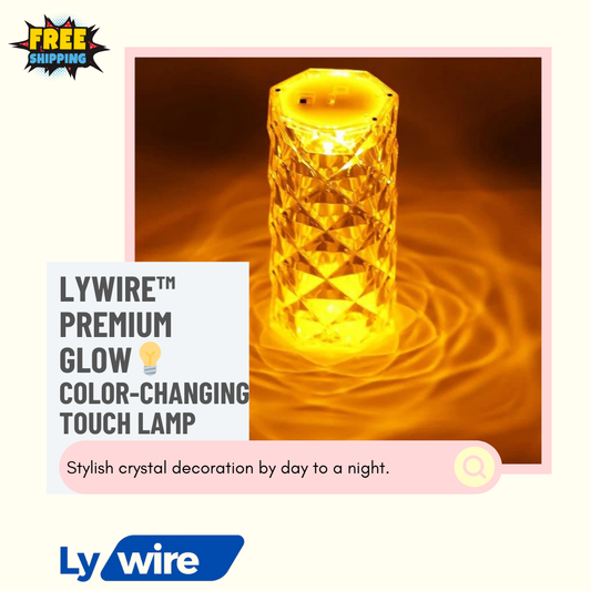 Lywire™ Premium Glow💡Color-Changing Touch Lamp ✨- Original Design with USB Port