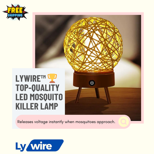 Lywire™ 🏆 Top-Quality LED Mosquito Killer Lamp – Keep Your Home Safe & Stylish!