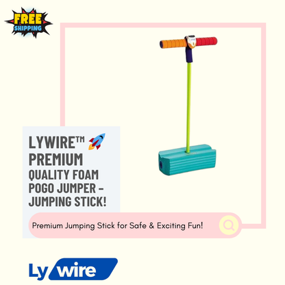 Lywire™ 🚀 Premium Quality Foam Pogo Jumper – Safe, Fun, and Durable Jumping Stick!