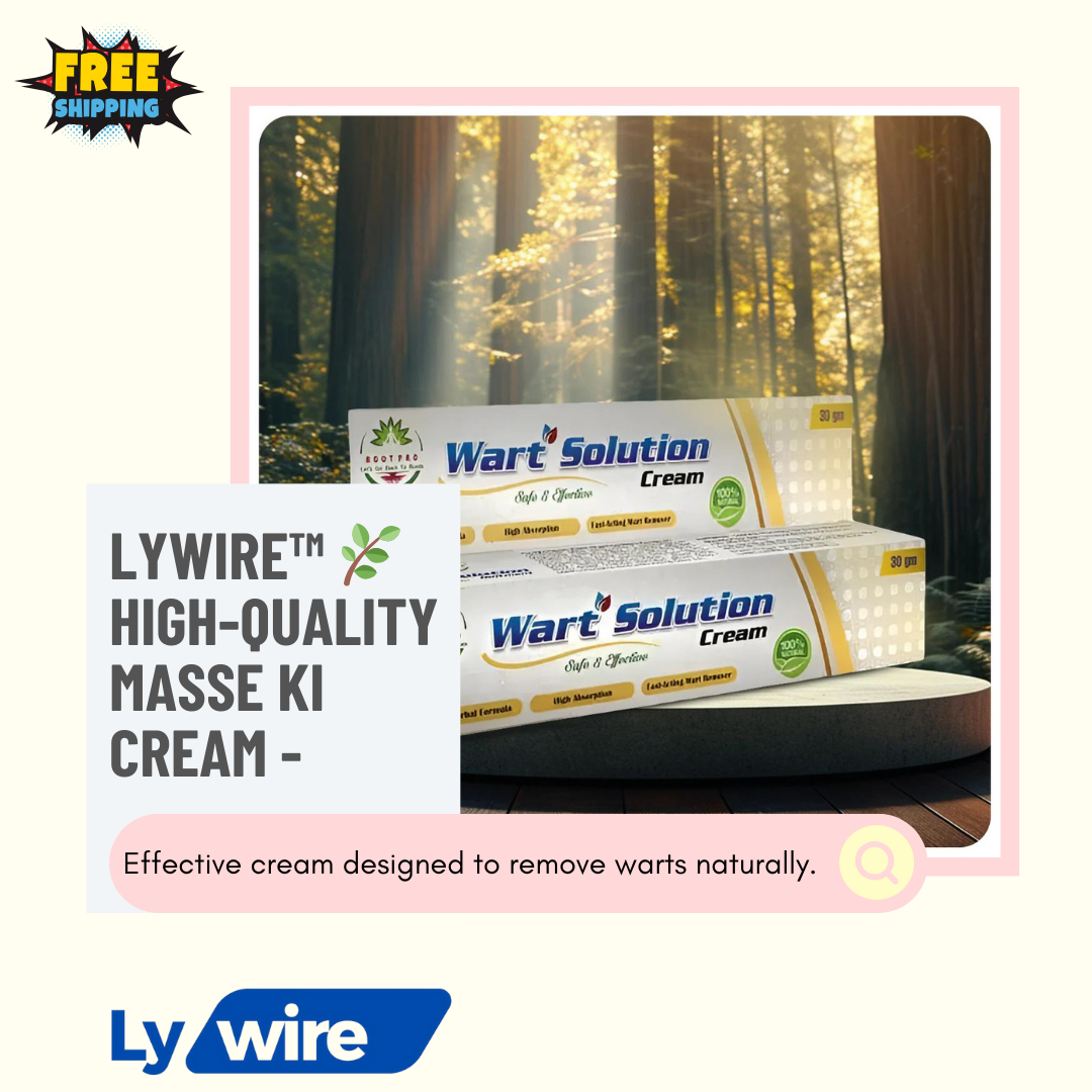 Lywire™ 🌿 Ayurvedic Wart Solution - Masse Ki Cream