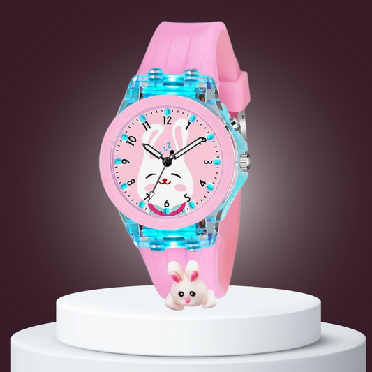 Lywire Trendy Kids Glow Watch – Premium Analog Timepiece with 3D Cartoon for Boys & Girls (5+ Years) 🔥⏳