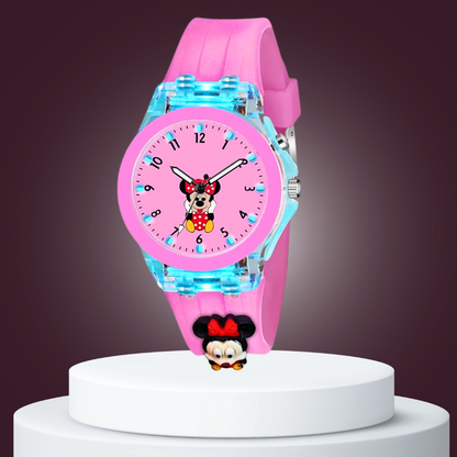 Lywire Elegant 3D Cartoon Kids Watch – Fashionable & Fun for Girls 🌸⌚