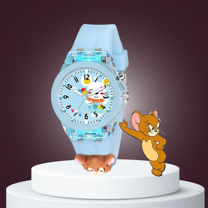 Lywire Vibrant Kids’ 3D Cartoon Watch – Stylish, Premium & LED-Enhanced Fun 🎭🎇