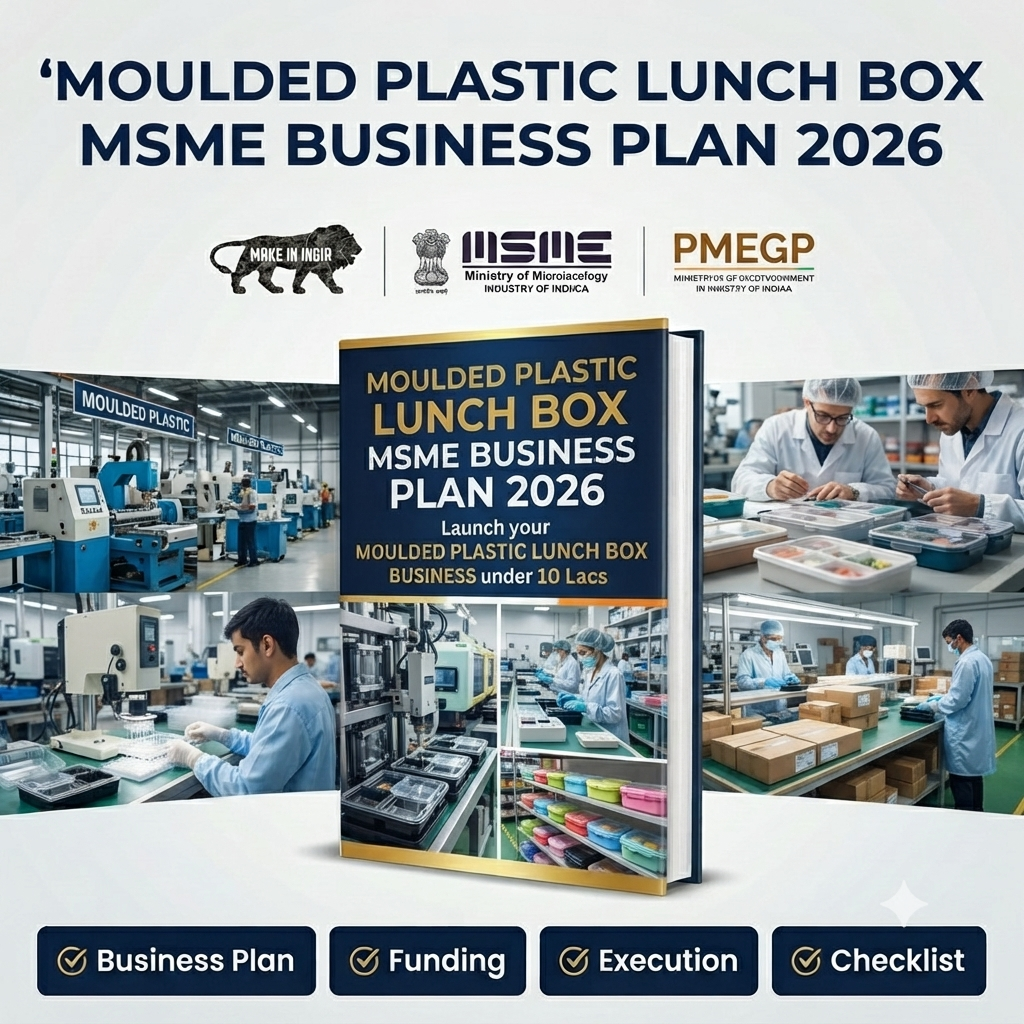 MOULDED PLASTIC LUNCH BOX MSME BUSINESS PLAN 2026