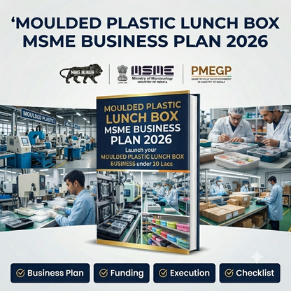 MOULDED PLASTIC LUNCH BOX MSME BUSINESS PLAN 2026