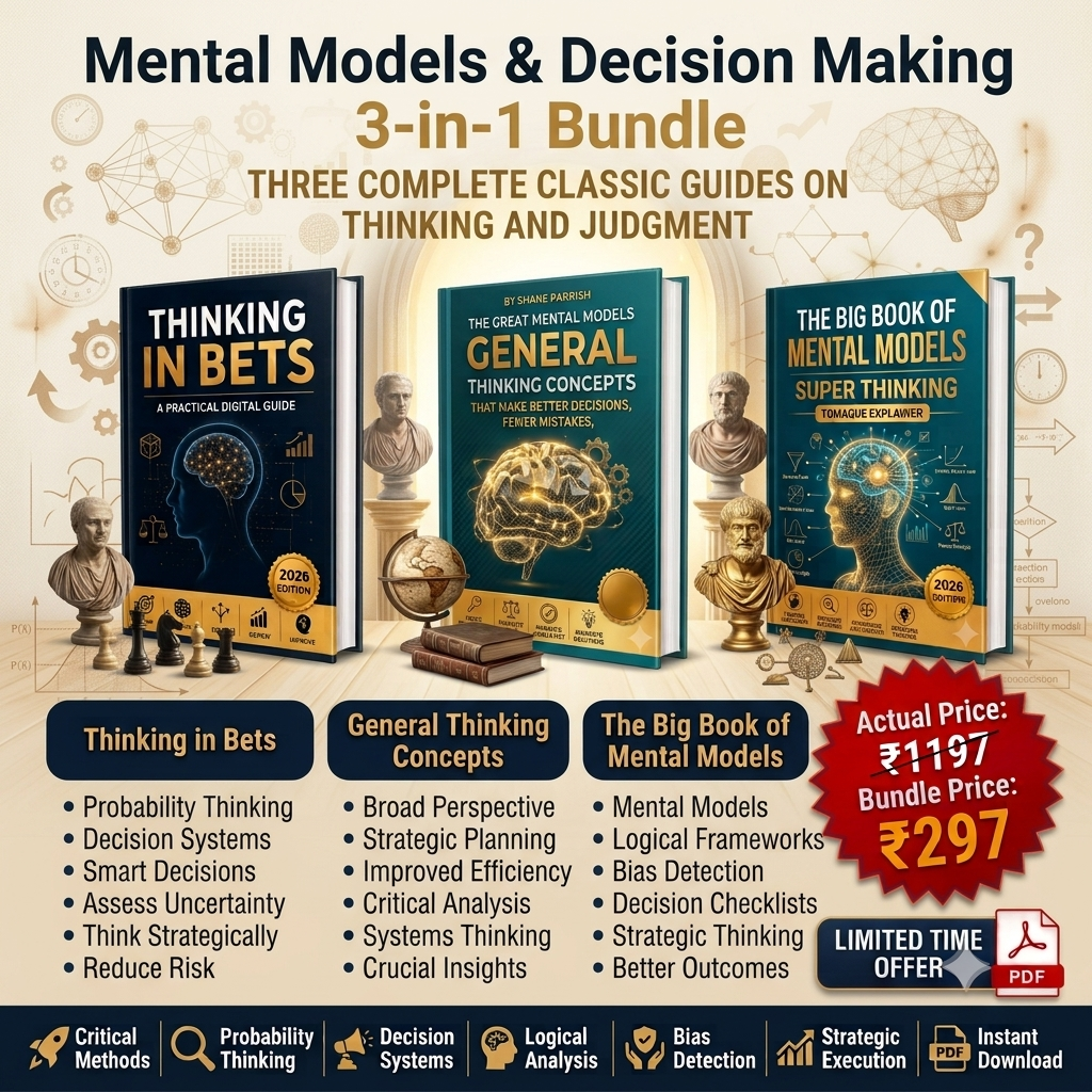 Mental Models & Decision Making 3-in-1 Bundle