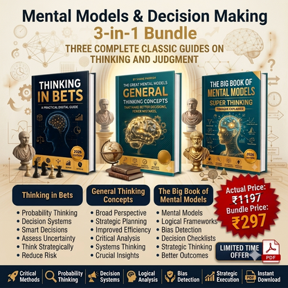 Mental Models & Decision Making 3-in-1 Bundle