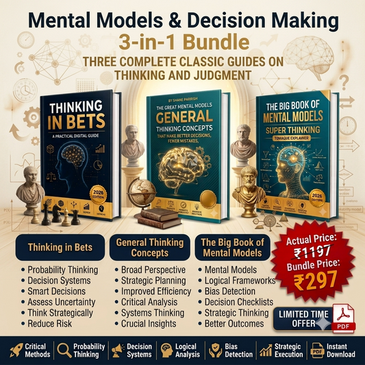 Mental Models & Decision Making 3-in-1 Bundle