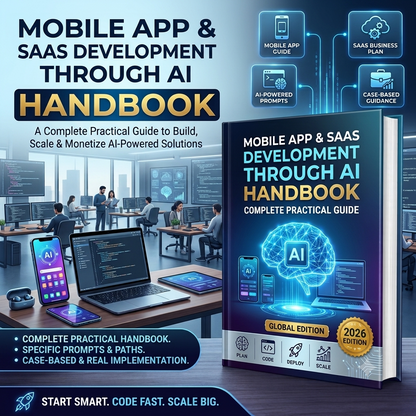 Mobile App and SaaS Development Through AI Handbook