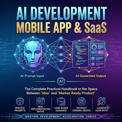 Mobile App and SaaS Development Through AI Handbook Cover