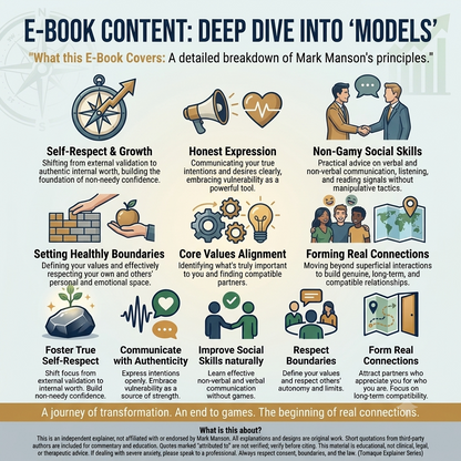 Models Attract Women Through Honesty By Mark Manson Explained Inside Content