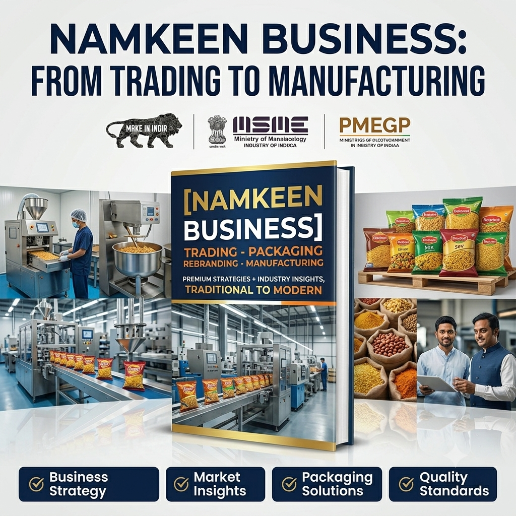 NAMKEEN BUSINESS - TRADING - PACKAGING - REBRANDING - MANUFACTURING