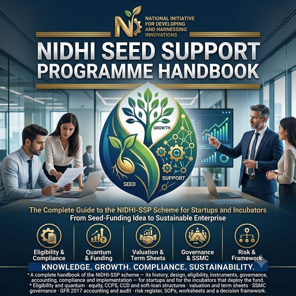 NIDHI Seed Support Programme Handbook Cover