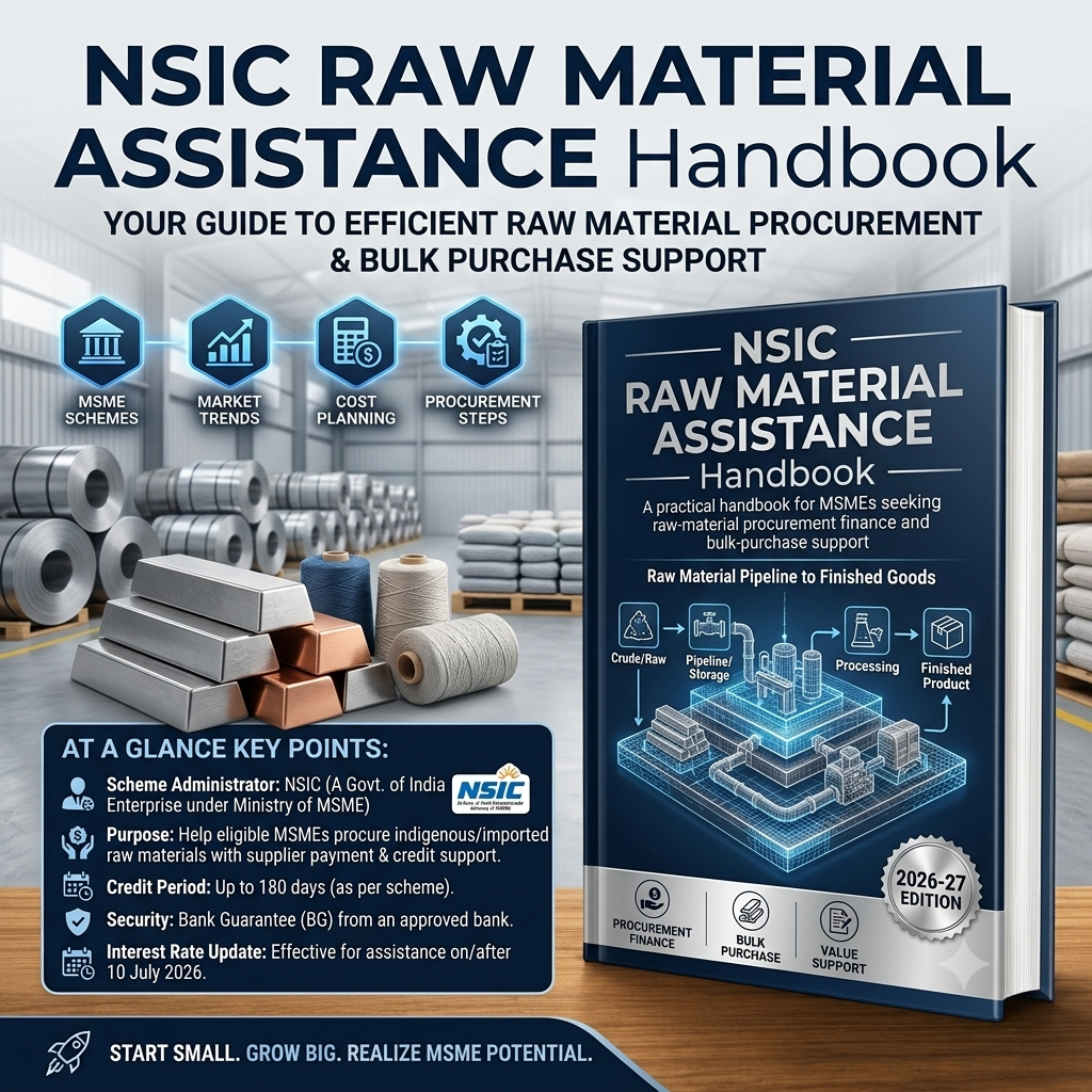 NSIC RAW MATERIAL ASSISTANCE Handbook