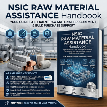 NSIC RAW MATERIAL ASSISTANCE Handbook