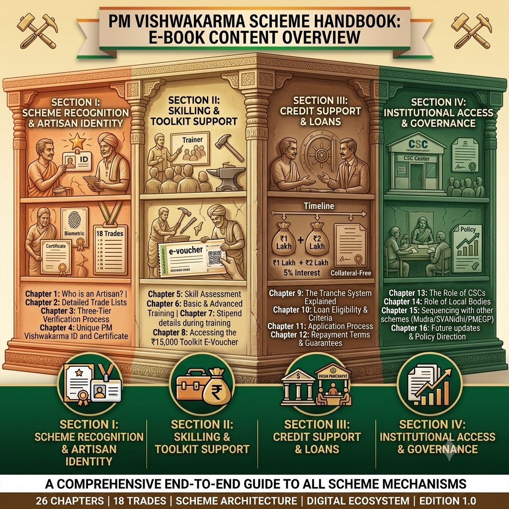 PM Vishwakarma Scheme Handbook Inside Content