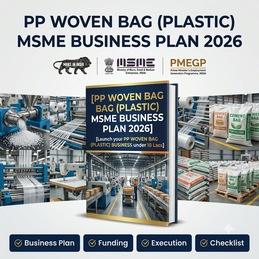 PP WOVEN BAG (PLASTIC) MSME BUSINESS PLAN 2026